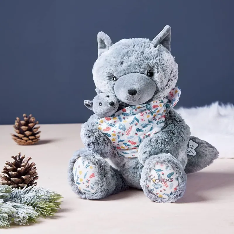 Kaloo - Peluche Maman Louve Louise - KLO-K971000 - Kaloo - Mes Doudous - Le Nuage de Charlotte