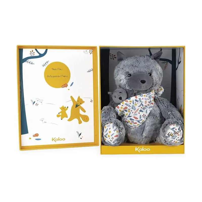 Kaloo - Peluche Maman Louve Louise - KLO-K971000 - Kaloo - Mes Doudous - Le Nuage de Charlotte