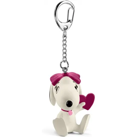 Porte clé Belle avec coeur - SCH-22037 - Schleich - Accueil - Le Nuage de Charlotte