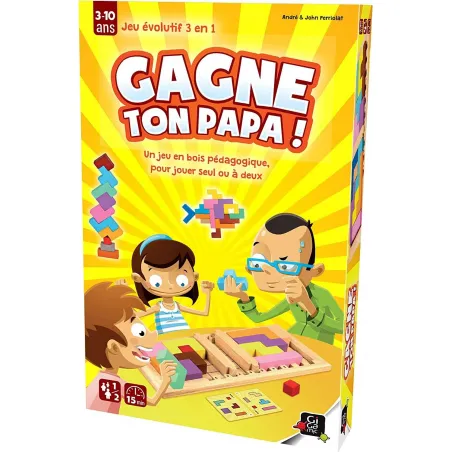 Gagne ton papa - GIG-GZFGP - Gigamic - Jeux de société - Le Nuage de Charlotte