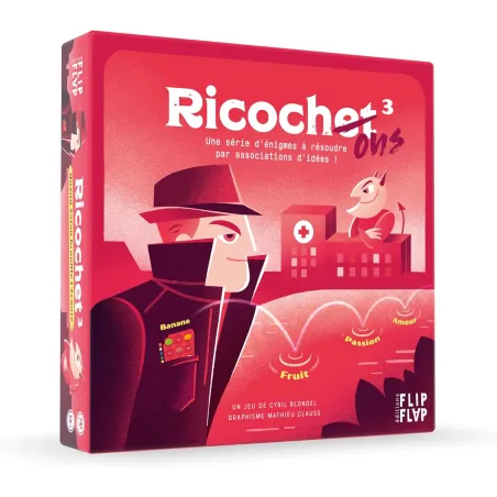 Ricochet 3 - Quand Satan brouille l'écoute - FLP-01761 - Flip Flap - Board Games - Le Nuage de Charlotte