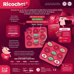 Ricochet 3 - Quand Satan brouille l'écoute - FLP-01761 - Flip Flap - Jeux de société - Le Nuage de Charlotte