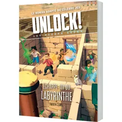 Unlock! Escape Geeks - T5 - Echappe-toi du Labyrinthe - SPC-SCUNLEG05FR - Rageot - Livres d'Activités - Le Nuage de Charlotte