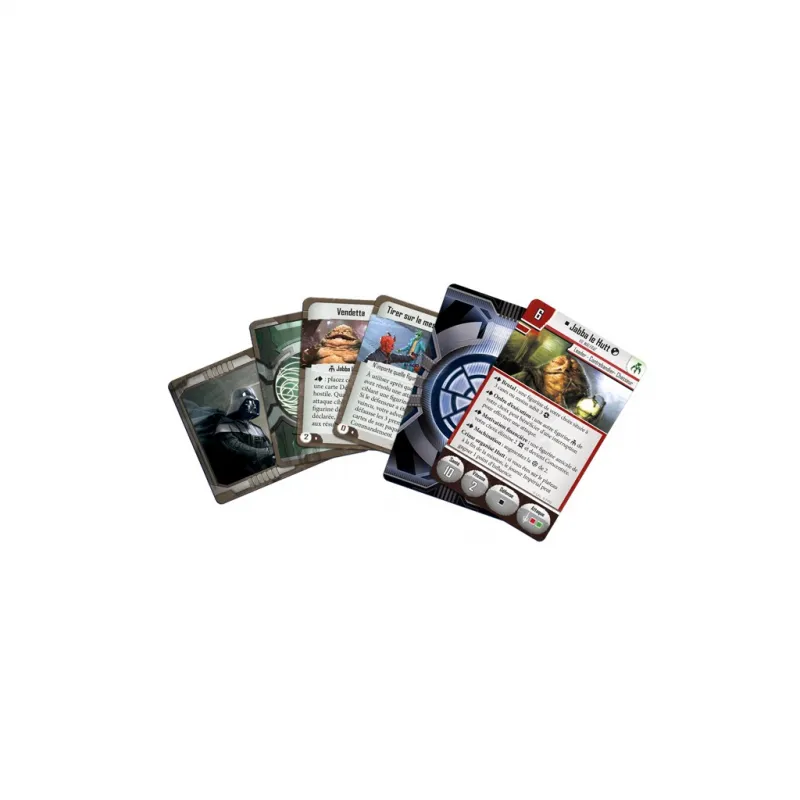 Star Wars : Assault sur l'Empire - Villain Pack Jabba le Hutt - FFG-FFSWI36 - Fantasy Flight Games - Star Wars - Assaut sur l...