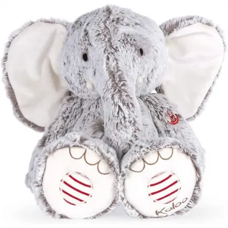 Kaloo - Peluche Éléphant Gris Prestige Noa - KLO-K963669 - Kaloo - Mes Doudous - Le Nuage de Charlotte