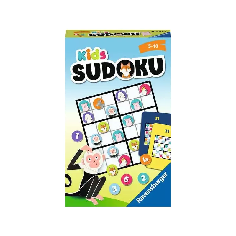 Kids Sudoku - RAV-208500 - Ravensburger - Board Games - Le Nuage de Charlotte