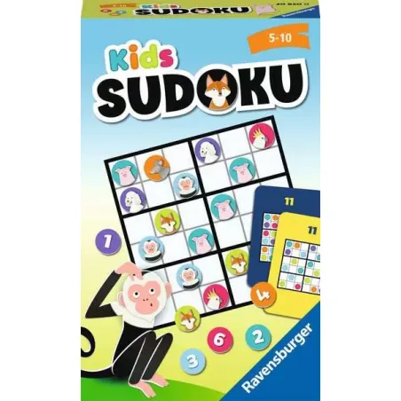 Kids Sudoku - RAV-208500 - Ravensburger - Jeux de société - Le Nuage de Charlotte