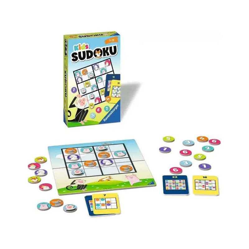 Kids Sudoku - RAV-208500 - Ravensburger - Board Games - Le Nuage de Charlotte