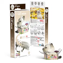 Eugy 088 - Chat Mocha - EUG-5313924 - dodoland - Maquettes en carton - Le Nuage de Charlotte