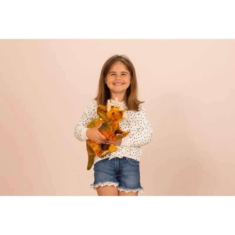 Dinosaure Triceratops - HER-945062 - Hermann Teddy Original - Et toutes les autres... - Le Nuage de Charlotte