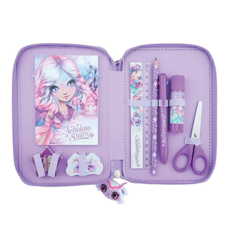 Nebulous Stars 3-fold pencil case - Hazelia - NEST-12604 - Nebulous Stars - Pens, pencils, ... - Le Nuage de Charlotte