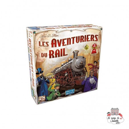 Les Aventuriers du Rail - DOW-7517 - Days of Wonder - Board Games - Le Nuage de Charlotte