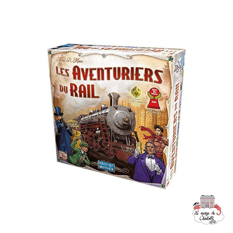 Les Aventuriers du Rail - DOW-7517 - Days of Wonder - Jeux de société - Le Nuage de Charlotte