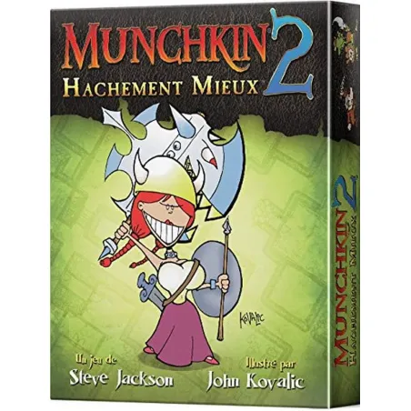 Munchkin 2 - Hachement Mieux (Extension) - EDG-ESMUN02FR - Edge - Jeux de cartes - Le Nuage de Charlotte