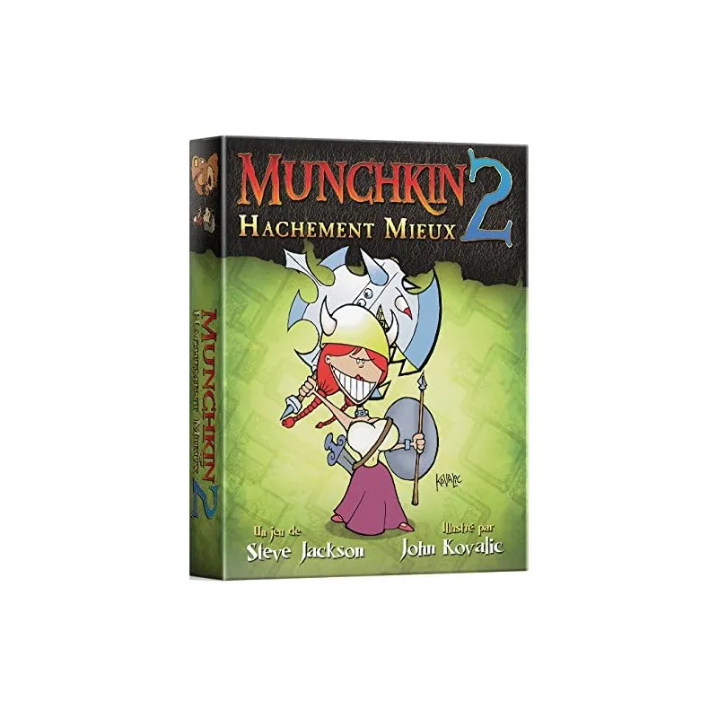 Munchkin 2 - Hachement Mieux (Extension) - EDG-ESMUN02FR - Edge - Playing Cards - Le Nuage de Charlotte