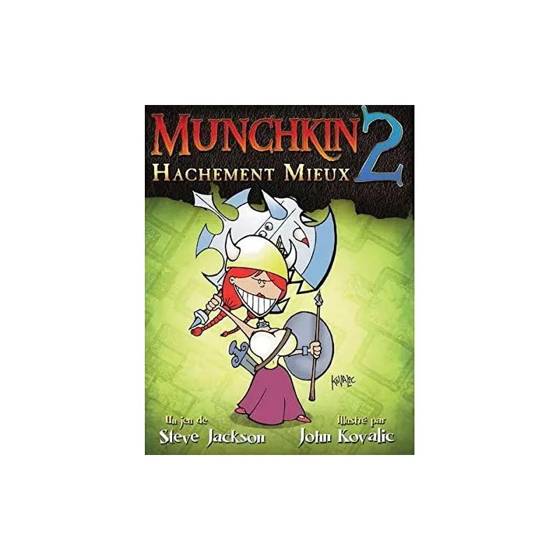 Munchkin 2 - Hachement Mieux (Extension) - EDG-ESMUN02FR - Edge - Playing Cards - Le Nuage de Charlotte