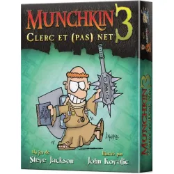 Munchkin 3 - Clerc et (pas) net (Extension) - EDG-ESMUN03FR - Edge - Jeux de société - Le Nuage de Charlotte