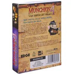 Munchkin 4 - Ton Destin est Sellé! (Extension) - EDG-ESMUN04FR - Edge - Jeux de société - Le Nuage de Charlotte