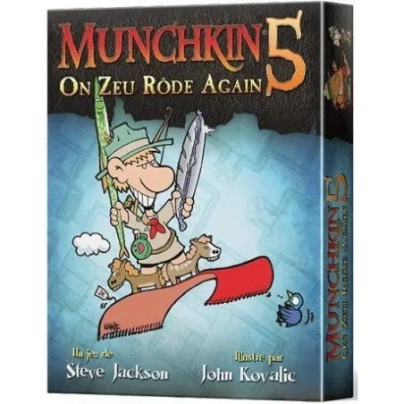 Munchkin 5 - On Zeu Rôde Again (Extension) - EDG-ESMUN05FR - Edge - Jeux de société - Le Nuage de Charlotte