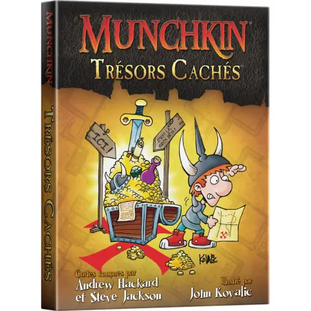 Munchkin - Trésors Cachés (Extension) - EDG-ESMUN82FR - Edge - Jeux de société - Le Nuage de Charlotte