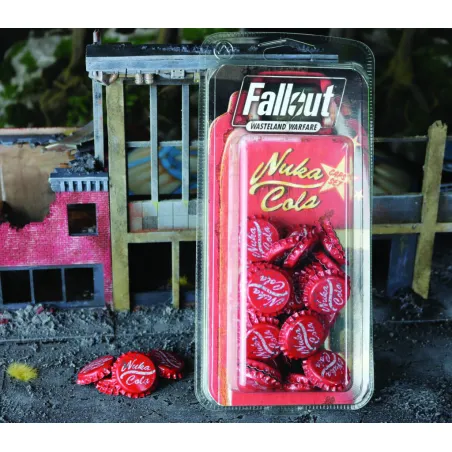 Fallout - Nuka-Cola Caps Set - MOD-ASYFAL03FR - Modiphius - Jeux de rôle - Le Nuage de Charlotte