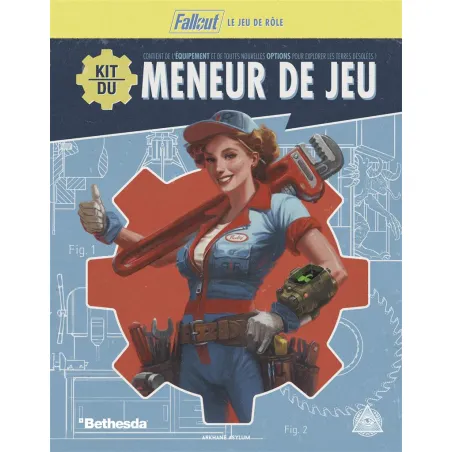 Fallout - Kit du meneur de jeu - ARA-ASYFAL05FR - Arkhane Asylum - Role-Playing Games - Le Nuage de Charlotte