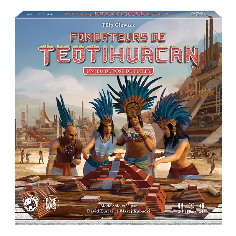 Fondateurs de Teotihuacan - PIX-PIX1045 - PixieGames - Board Games - Le Nuage de Charlotte