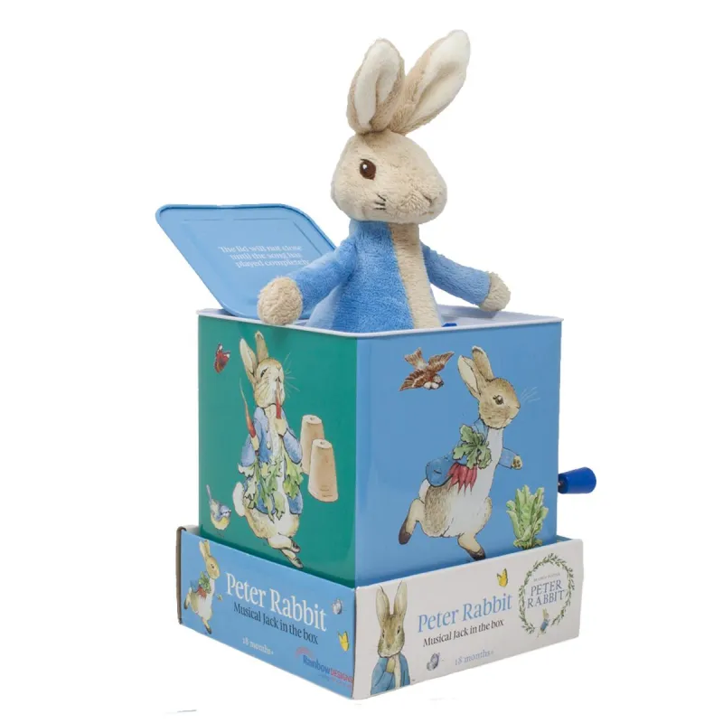 Peter Rabbit Jack In The Box - RAIN-PO1231 - Rainbow Designs - Activity Toys - Le Nuage de Charlotte