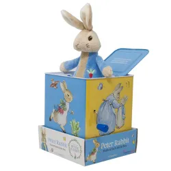 Peter Rabbit Jack In The Box - RAIN-PO1231 - Rainbow Designs - Jouets d'activité - Le Nuage de Charlotte