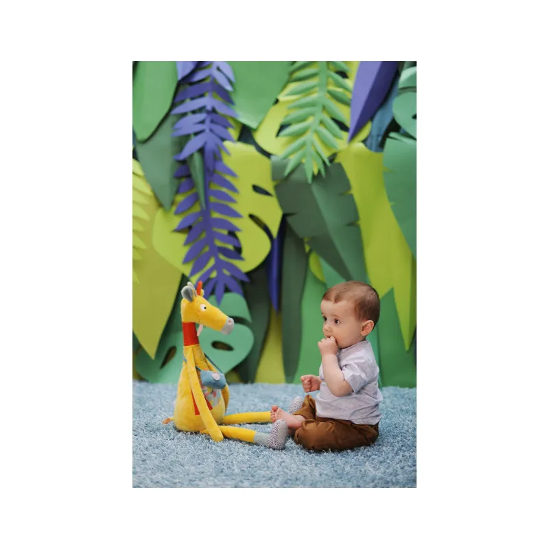 Billie grande giraffe - EBU-E80007 - ebulobo - Activity Toys - Le Nuage de Charlotte