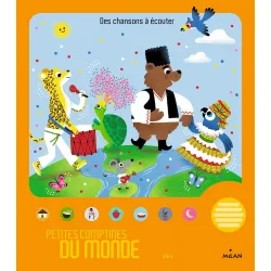 Petites Comptines du Monde - MILA-9782408012557 - Milan - Preschool - Le Nuage de Charlotte