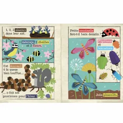 Mon Petit Journal - Qui se cache dans la forêt? - CRIN-3760262412320 - Jo and Nic's Crinkly Cloth Books - Activity Toys - Le ...