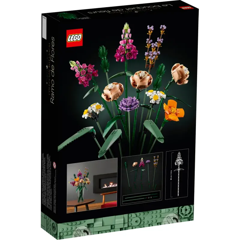 Icons - Bouquet de fleurs - LEG-10280 - Lego - Briques Lego et autres - Le Nuage de Charlotte