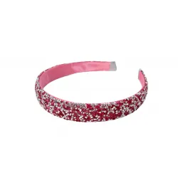 Serre-tête Boutique Gummy Glitter - rose - GPR-91203 - Great Pretenders - Bijoux - Le Nuage de Charlotte