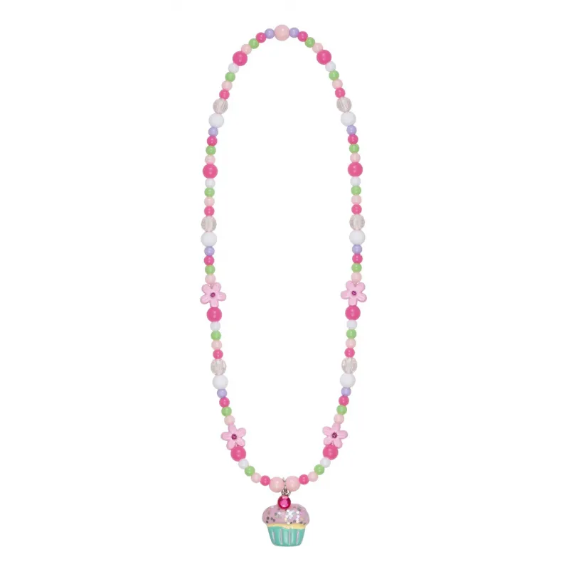 Cutie Cupcake Crunch Necklace - green - GPR-86006 - Great Pretenders - Jewelry - Le Nuage de Charlotte