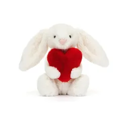 Bashful Red Love Heart Bunny (S) - JEL-BB6LOVE - Jellycat - Jellycat - Le Nuage de Charlotte