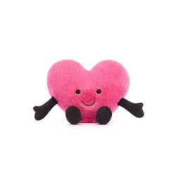 Amuseable Pink Heart (S) - JEL-A6HOTPH - Jellycat - Jellycat - Le Nuage de Charlotte