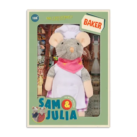 Sam & Julia - The Baker - TMM-MH20038 - The Mouse Mansion Company - Sam & Julia - Le Nuage de Charlotte