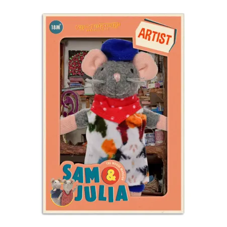 Sam & Julia - The artist - TMM-MH20037 - The Mouse Mansion Company - Sam & Julia - Le Nuage de Charlotte