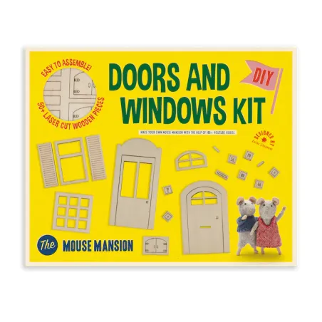 Sam & Julia - Doors and windows furniture kit - TMM-MH02009 - The Mouse Mansion Company - Sam & Julia - Le Nuage de Charlotte