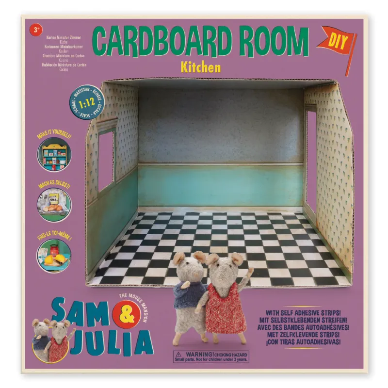 Sam & Julia - Cardboard room - Kitchen - TMM-MH20042 - The Mouse Mansion Company - Sam & Julia - Le Nuage de Charlotte