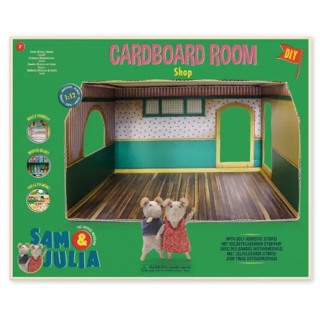 Sam & Julia - Cardboard room - Shop - TMM-MH20041 - The Mouse Mansion Company - Sam & Julia - Le Nuage de Charlotte