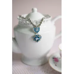 The Marilyn, Blue/Silver, 4 piece Set - GPR-85011 - Great Pretenders - Jewelry - Le Nuage de Charlotte