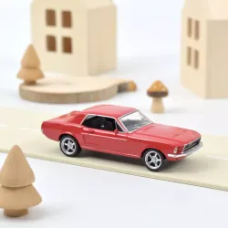 Ford Mustang 1968 Rouge Jet-car 1/43 - NRV-270580 - Norev - Voitures, camions, etc. - Le Nuage de Charlotte