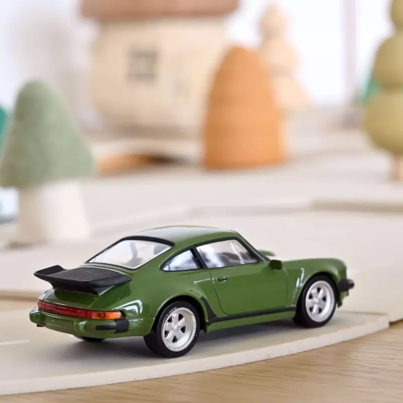 Porsche 911 Turbo 1978 Olive Green Jet-car 1/43 - NRV-750033 - Norev - Voitures, camions, etc. - Le Nuage de Charlotte