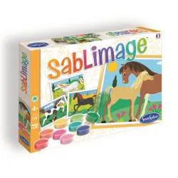 Sablimage Concept'Box - Horses - STS-887 - SentoSphère - Glitter boards - Le Nuage de Charlotte