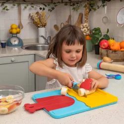 Planche à découper Chefclub Kids - CHCL-2KITC981 - Chef Club - Cuisiner comme un grand - Le Nuage de Charlotte