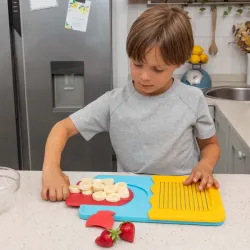 Planche à découper Chefclub Kids - CHCL-2KITC981 - Chef Club - Cuisiner comme un grand - Le Nuage de Charlotte