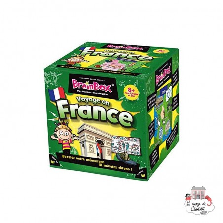 BrainBox - Voyage en France - GBG-301386 - Green Board Games - Board Games - Le Nuage de Charlotte