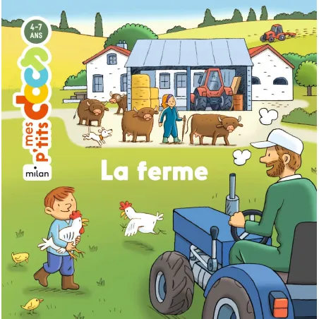 Mes P'tits Docs - La ferme - MILA-9782408008659 - Milan - Documentaries - Le Nuage de Charlotte